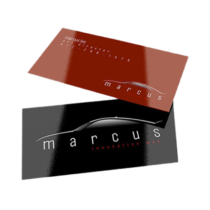 Custom gloss paper business cards wholesale