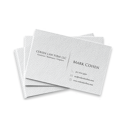 Custom-linen-paper-business-cards
