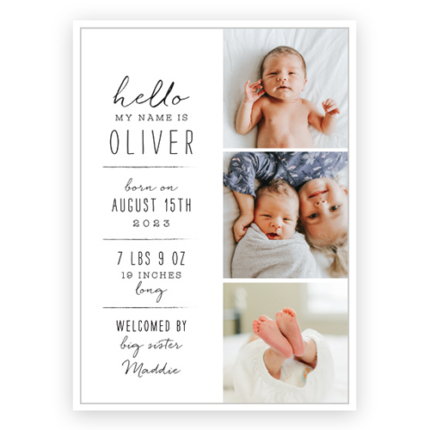 birth announcement cards wholesale