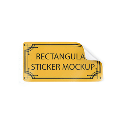 custom Rectangle Stickers wholesale