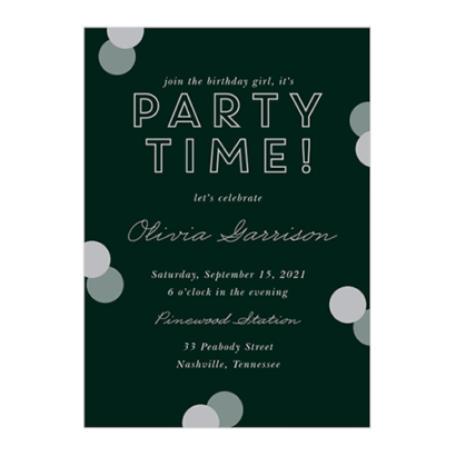 custom adult birthday invitation