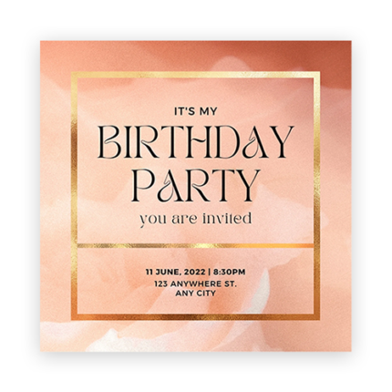 custom birthday invitation cards wholesale