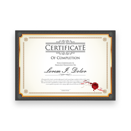 custom certificates printing