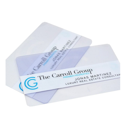 custom pvc business card wholesale