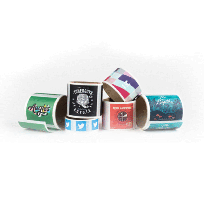 custom roll labels whoelsale