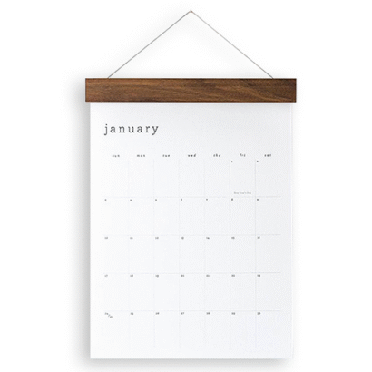 custom wall calender wholesale