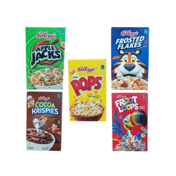 Printed Cereal Boxes