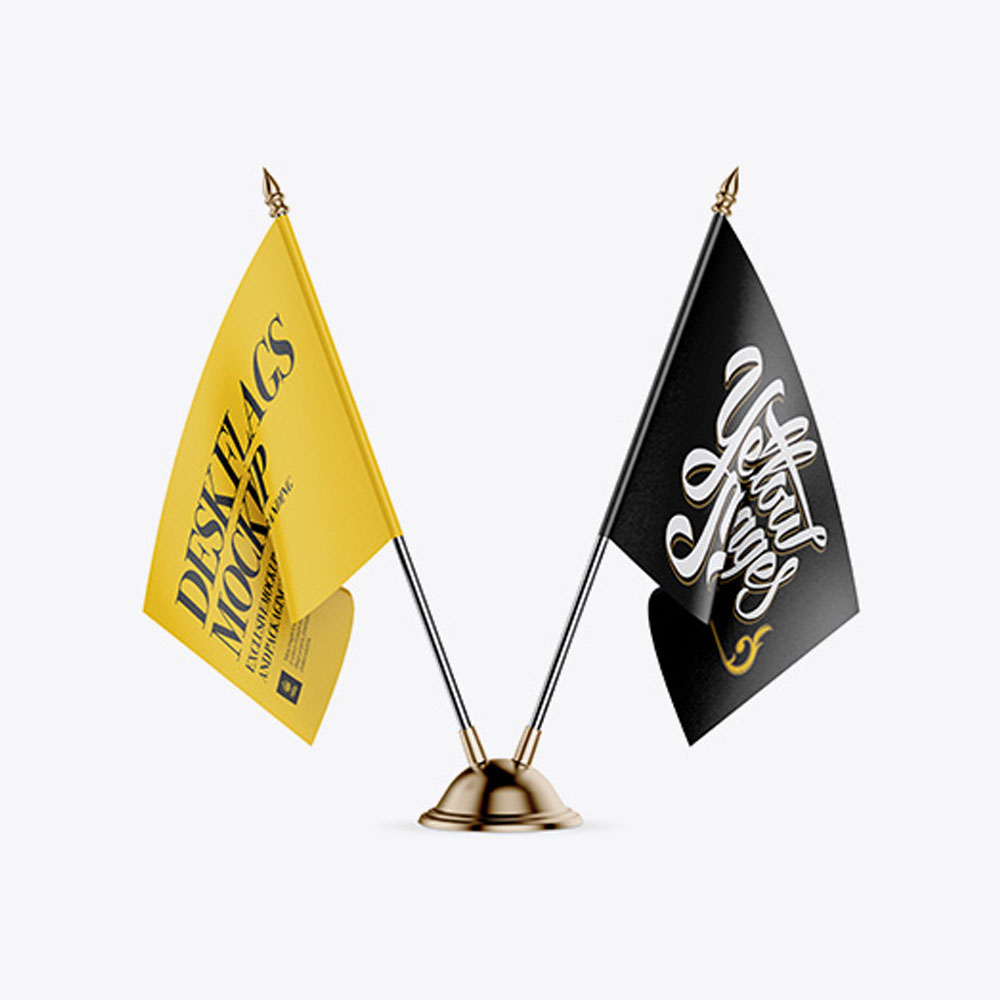 Printed Customize Desk Flags